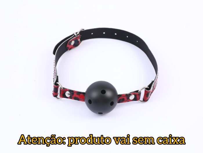 Mordaça com Bola Respiradouro Cod. BL 10008