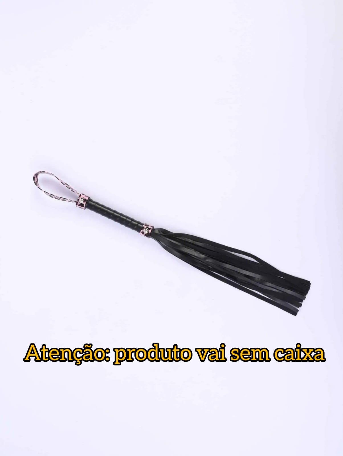 Chicote Preto Leopardo Negro Cod. BL 10037