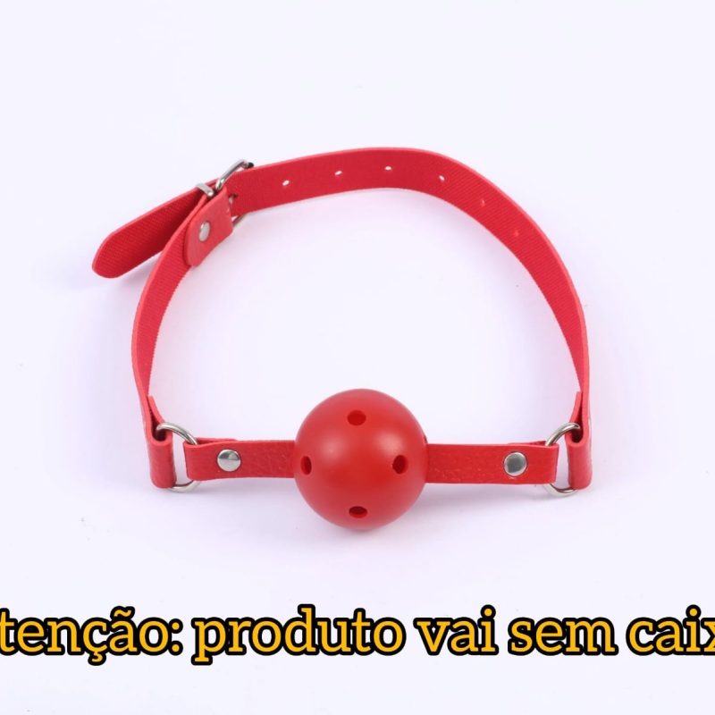 Mordaça com Bola Respiradouro Cod. BL 10002