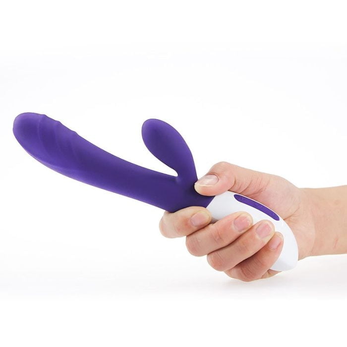 Vibrador com Estimulador do Clitóris 12 Vibrações Recarregável Cod. BC1021 - Image 2