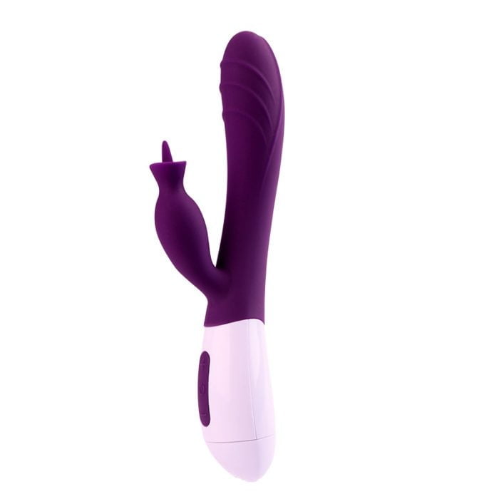 Vibrador com Estimulador do Clitóris 12 Vibrações á Pilha Cod.BC1026