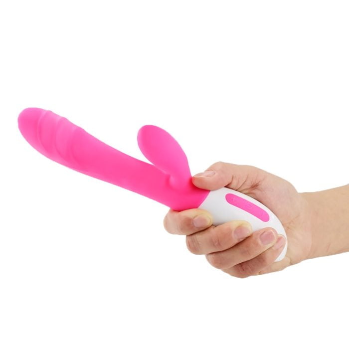 Vibrador com Estimulador do Clitóris 12 Vibrações Recarregável Cod. BC1021 - Image 3