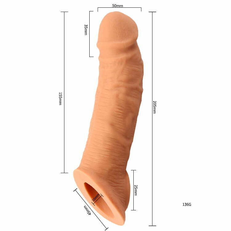 L&B--Capa Peniana Realístico Cod. BC1095 - Imagem 2