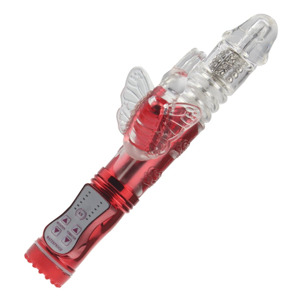 Vibrador Vai e Vem e Rotativo 12 Vibrações á Pilha Cod. BC1008 - Imagem 2