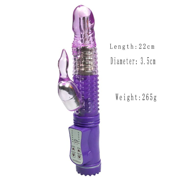 Vibrador Rotativo Gira á 360 Graus 12 Vibrações á Pilha Cod. BC1005 - Imagem 3