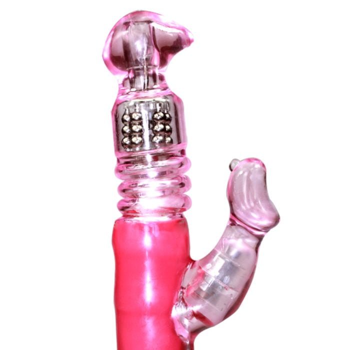 Vibrador Vai e Vem e Rotativo 12 Vibrações á Pilha Cod. BC1014 - Image 2