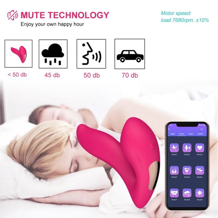 Vibrador Wireless de Ponto G Controlado por APP a Prova d'água Recarregável Cod. BA10001 - Image 2