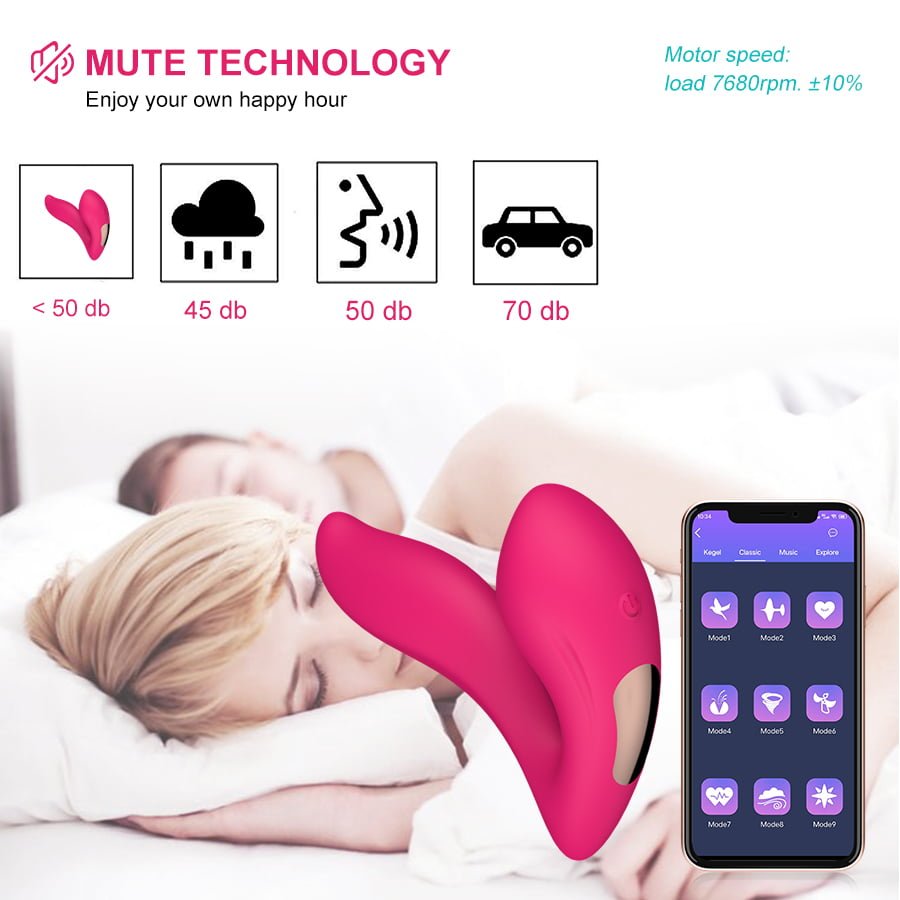 Vibrador Wireless de Ponto G Controlado por APP a Prova d'água Recarregável Cod. BA10001 - Imagem 2