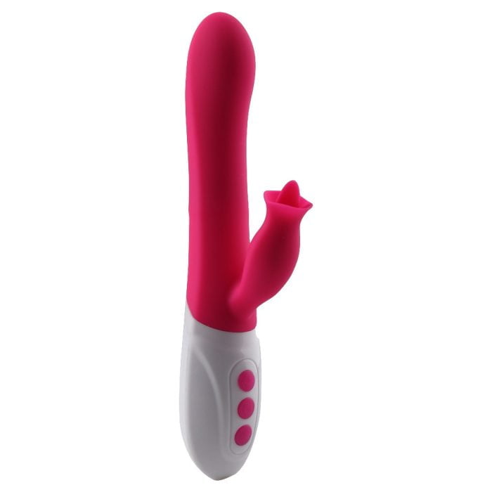 Vibrador Rotativo c/ Estimulador do Clitóris Vai e Vem 12 Vibrações Recarregável Cod. BC1017 - Image 4