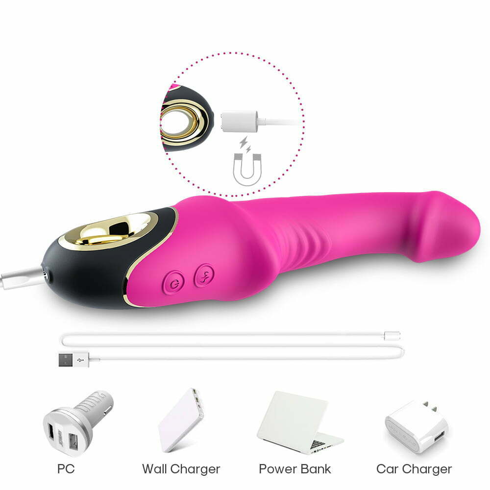 Vibrador de Silicone Cirúrgico a Prova d'água Recarregável Cod. BY10001 - Imagem 5