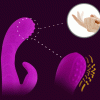 Vibrador Arthur com Estimulo do Clitóris e Ponto G / 7 Vibrações á Pilha Cod. BI-014218 - Imagem 4