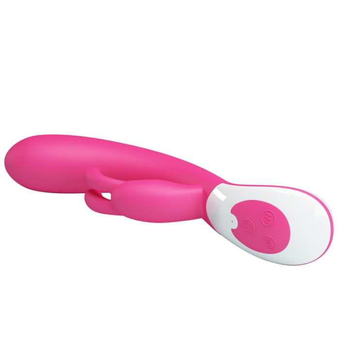 Vibrador com Estimulador do Clitóris 12 Vibrações Recarregável Cod. BI-014232 - Image 3