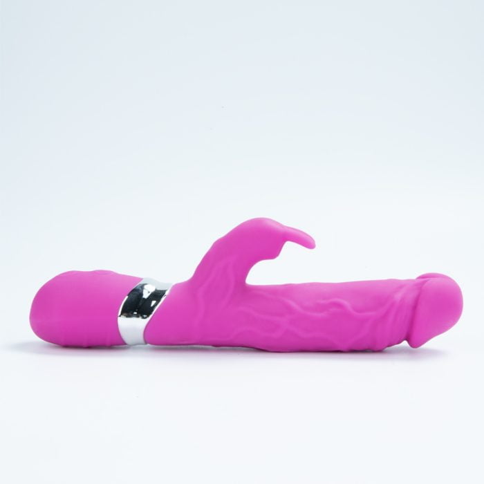 Vibrador com Estimulo de Clitóris 7 Vibrações Recarregável Cod. BX 10004 - Image 3