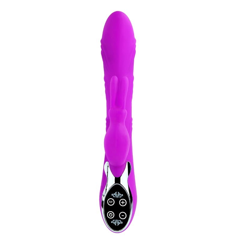 Vibrador Smart Ultra Potência do Dupla Estimulação 10 Vibrações Recarregável Cod. BI-014107-2 - Imagem 2