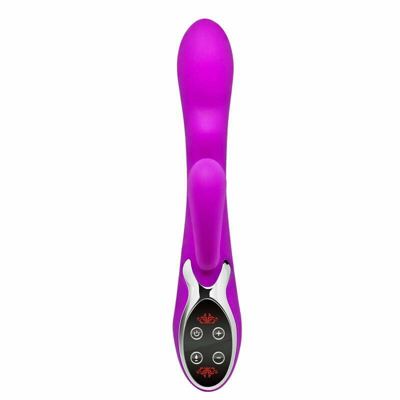 Vibrador Hot com Estimulador do Clitóris 10 Vibrações Recarregável Cod. BI-014109 - Imagem 3