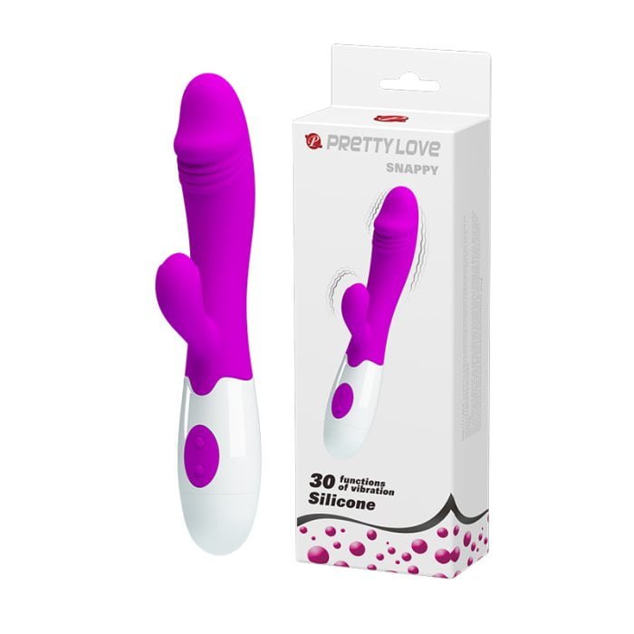 Vibrador Snappy Estimulador do Clitóris 30 Vibrações á Pilha Cod. BI-014173