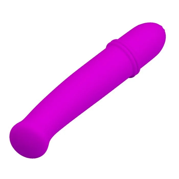 Mini Massageador Antony de Ponto G Revestido de Silicone 10 Vibrações á Pilha Cod. BI-014193 - Imagem 2