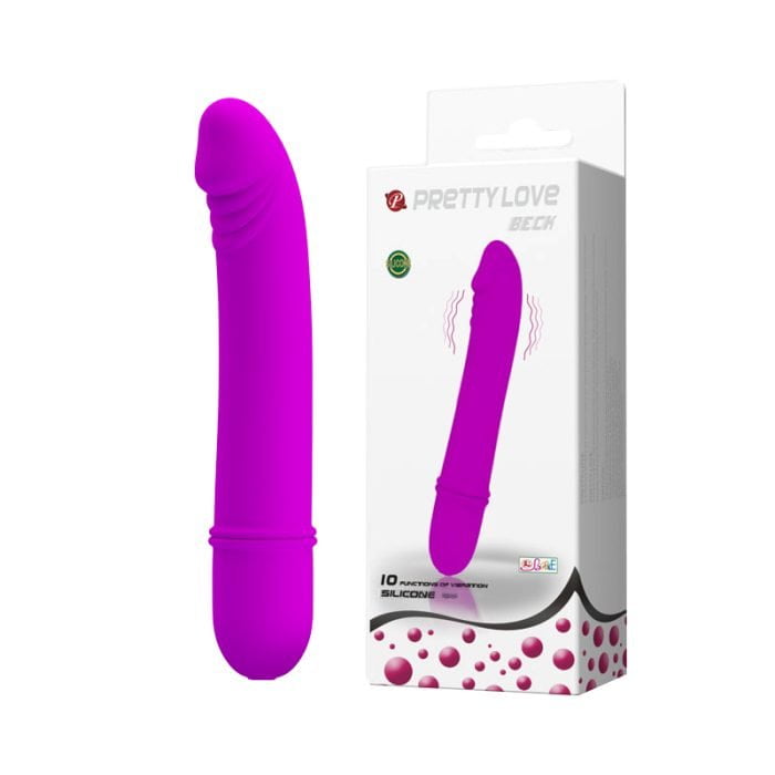 Mini Massageador Revestido de Silicone 10 Vibrações á Pilha Cod. BI-014194