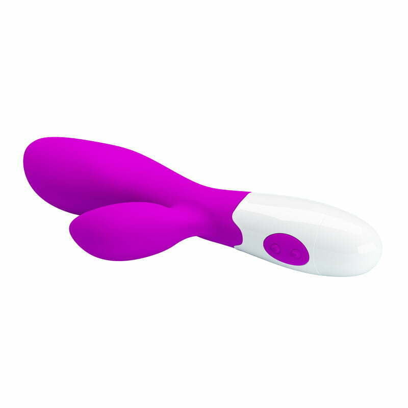 Vibrador Newman em Soft Touch Dupla Estimulação 30 Vibrações á Pilha Cod. BI-014219 - Imagem 2
