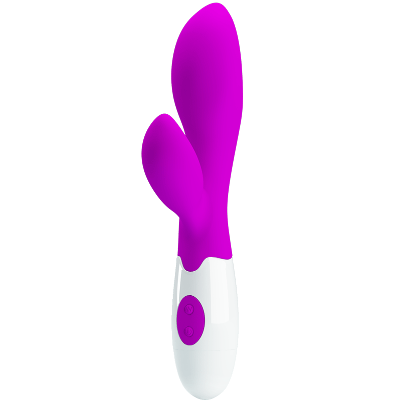 Vibrador Newman em Soft Touch Dupla Estimulação 30 Vibrações á Pilha Cod. BI-014219 - Imagem 3