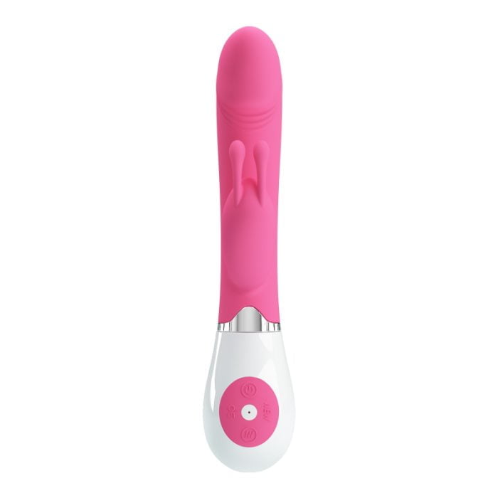 Vibrador Gene com Estimulador do Clitóris 30 Vibrações á Pilha Cod. BI-014224 - Image 3