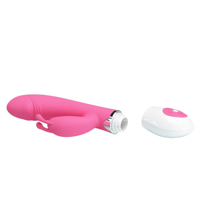 Vibrador Gene com Estimulador do Clitóris 30 Vibrações á Pilha Cod. BI-014224 - Image 2