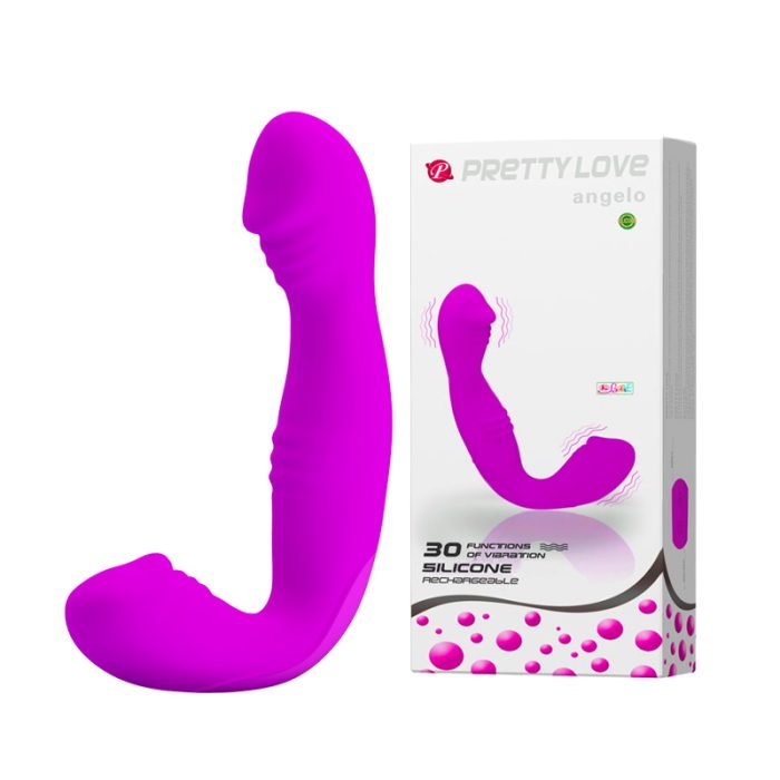 Vibrador Ângelo Silicone 30 Vibrações Recarregável Cod. BI-014227