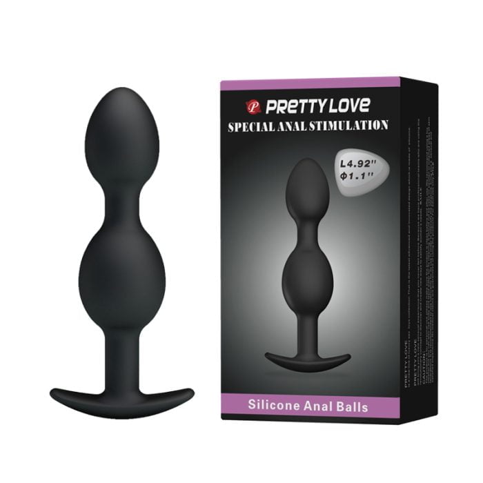 Plug Anal Escalonado em Silicone Cod. BI-040035