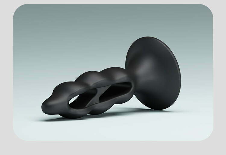 Plug Anal com Ventosa de Silicone Cod. BI-040054 - Imagem 2