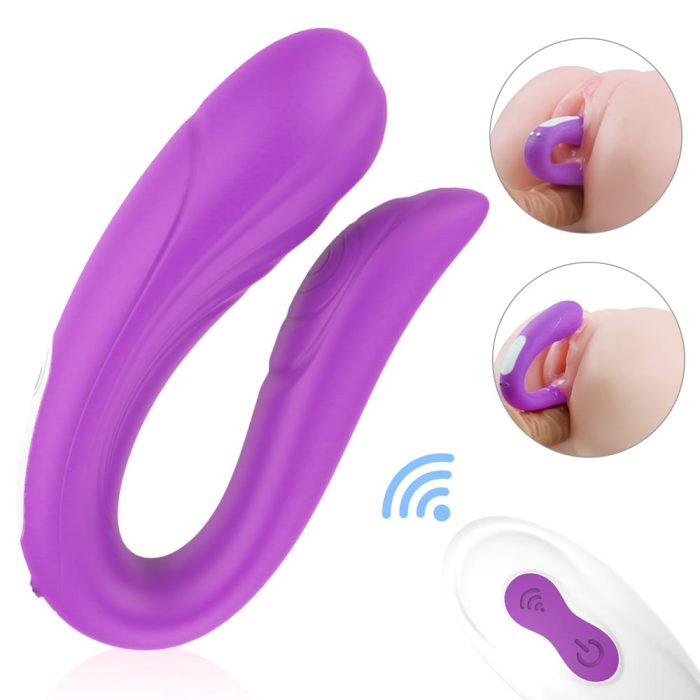 Vibrador para Casal Couple a Prova D'água 9 Vibração Cod. FELIZ 2 - Image 2