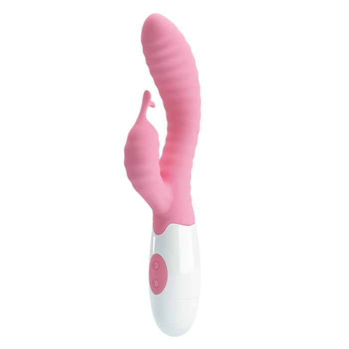 Vibrador Hyman com Estimulador de Clitóris 30 Vibrações á Pilha Cod. BI-014705-1 - Image 3