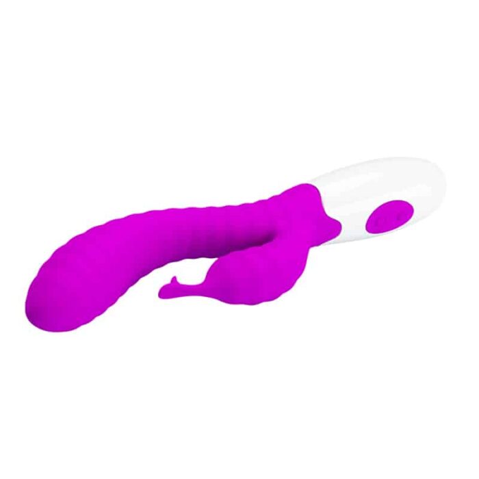 Vibrador Hyman com Estimulador de Clitóris 30 Vibrações á Pilha Cod. BI-014705-1 - Image 4