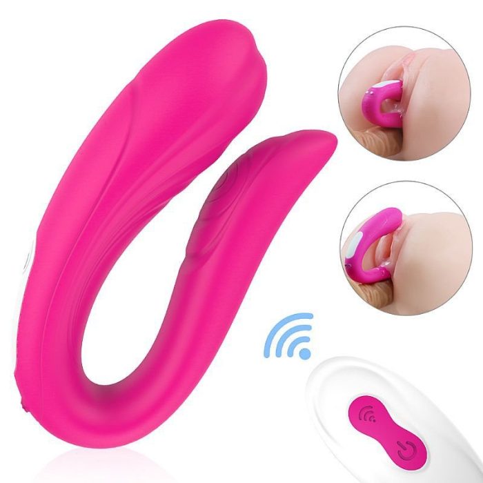 Vibrador para Casal Couple a Prova D'água 9 Vibração Cod. FELIZ 2