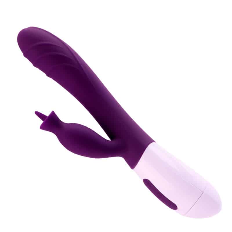 L&Z - Vibrador com Estimulador de Clitóris 12 Vibrações Recarregável Cod. ML/GJ-026 - Imagem 2