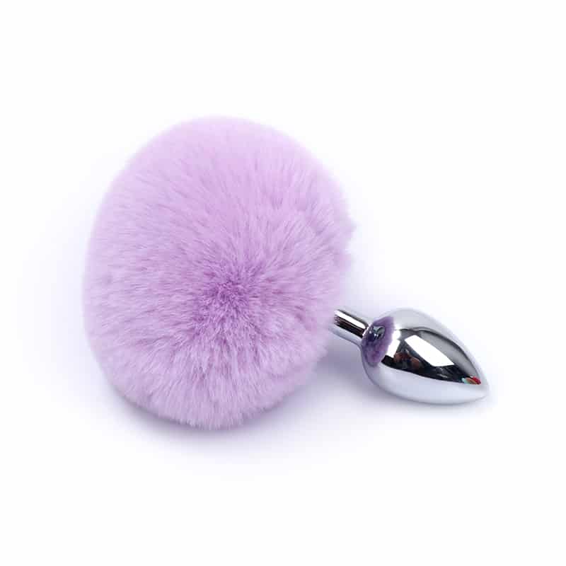 Plug Anal (P) com Bola de Lã Cod. Cores: BJ 10048 - Imagem 4