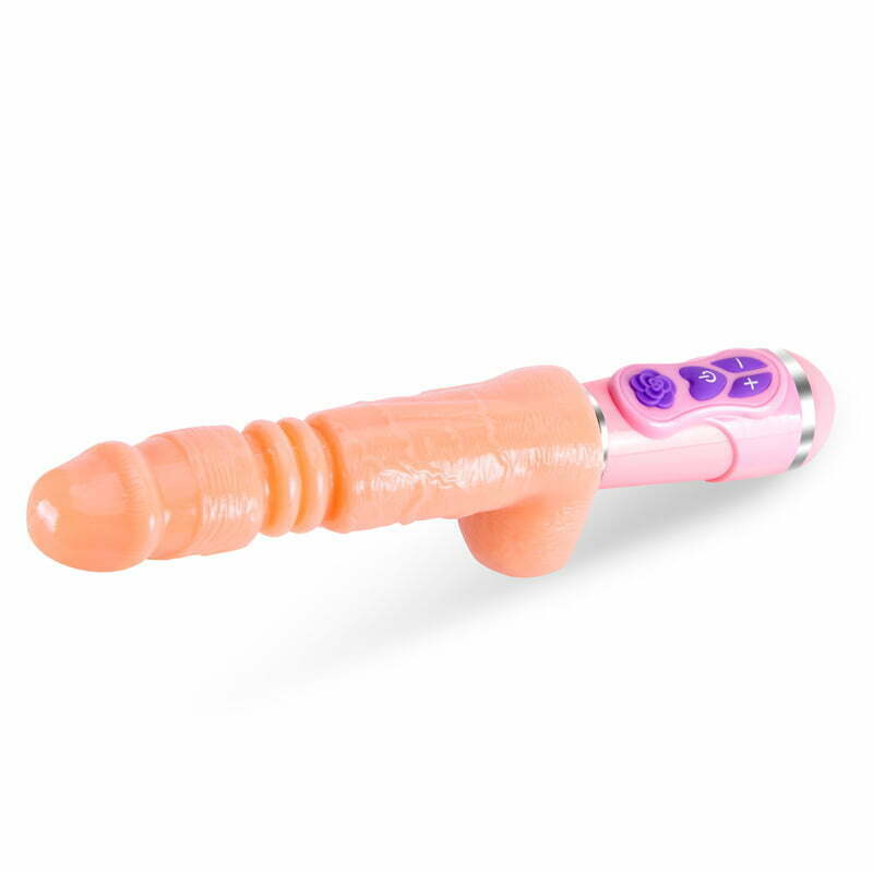 Prótese Vai e Vem com 7 Modos de Vibração Recarregável  29cm x 6cm Cod. XM 1014 - Imagem 3