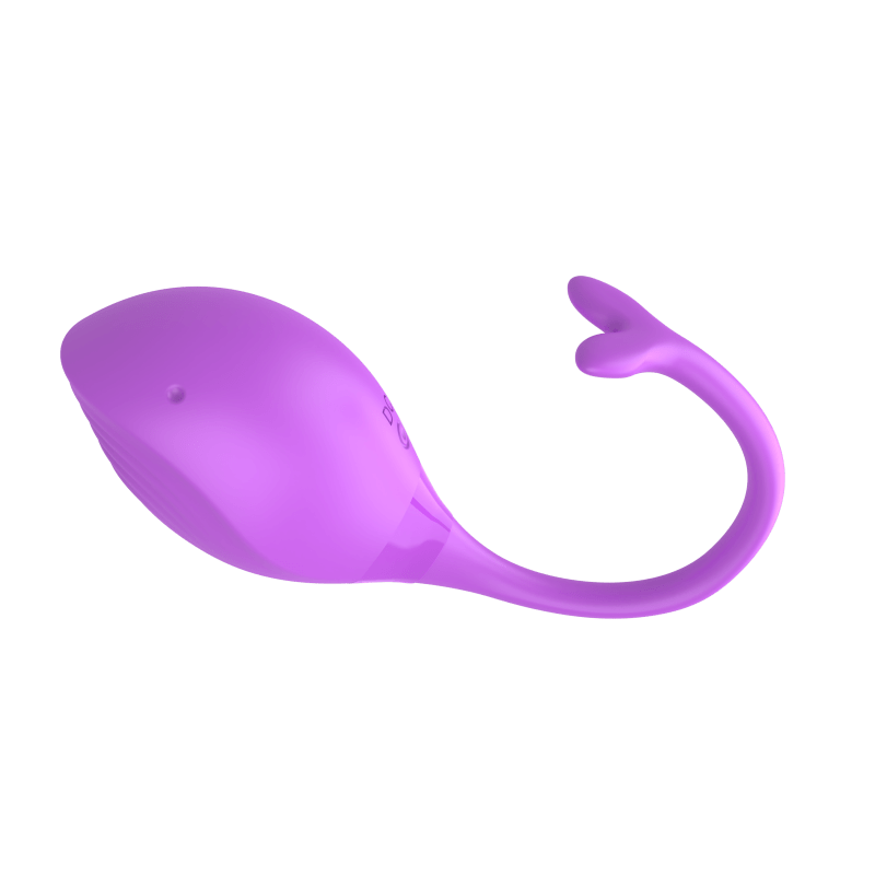 Vibrador Bullet Baleia Recarregável com 10 Modos de Vibração Cod. XS 1001