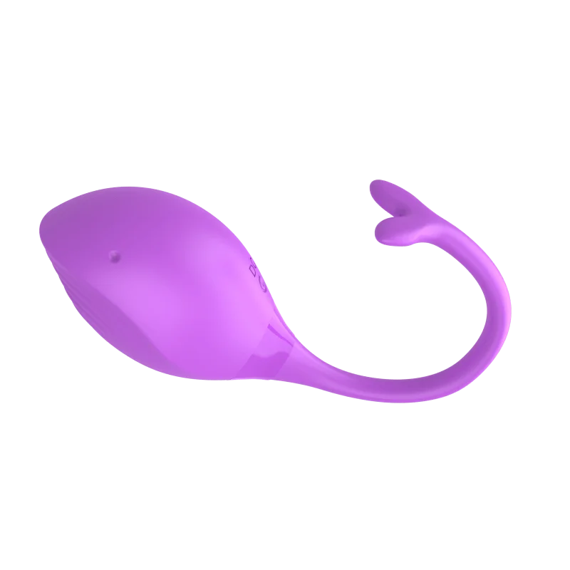 Vibrador Bullet Baleia Recarregável com 10 Modos de Vibração Cod. XS 1001