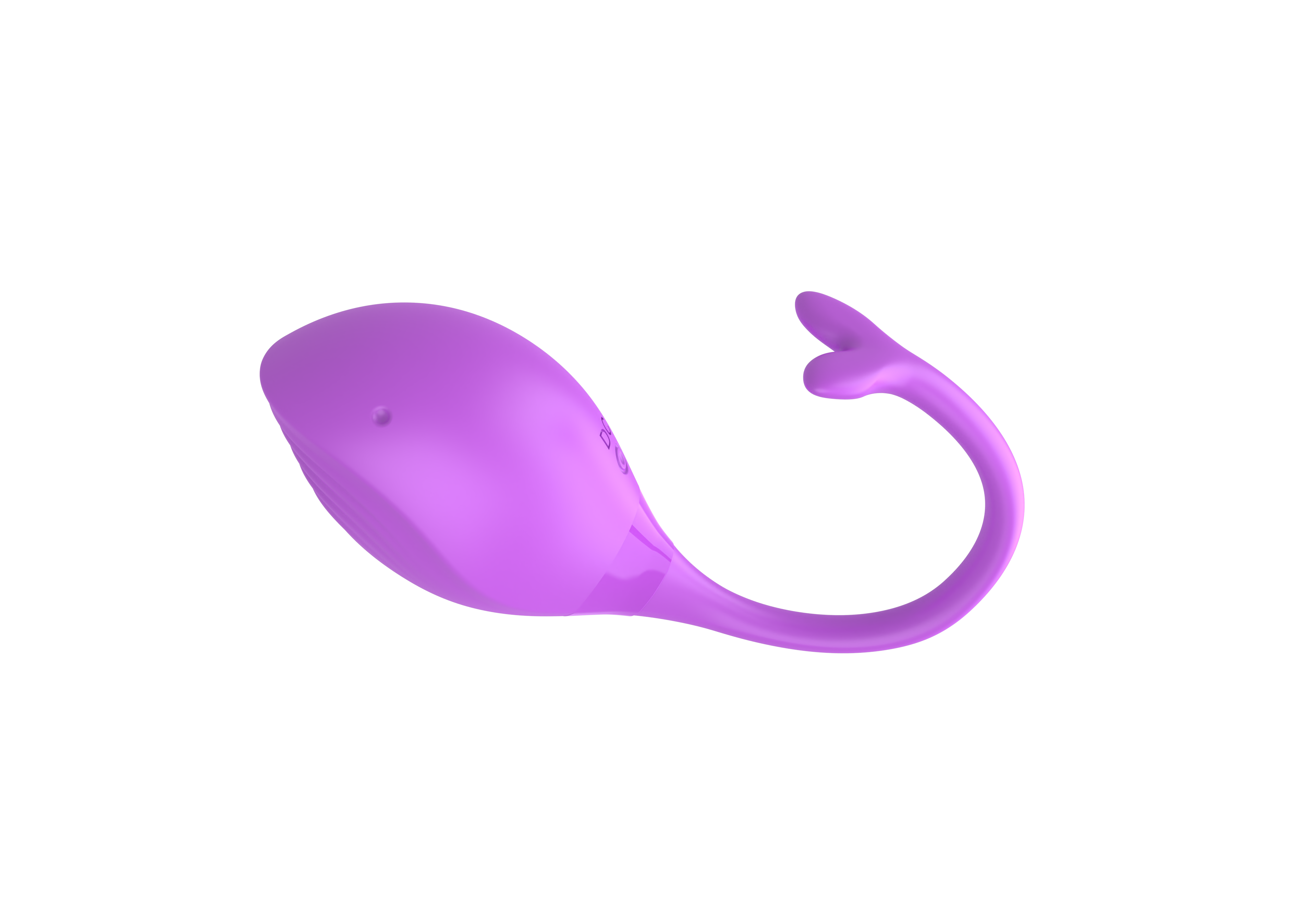 Vibrador Bullet Baleia Recarregável com 10 Modos de Vibração Cod. XS 1001