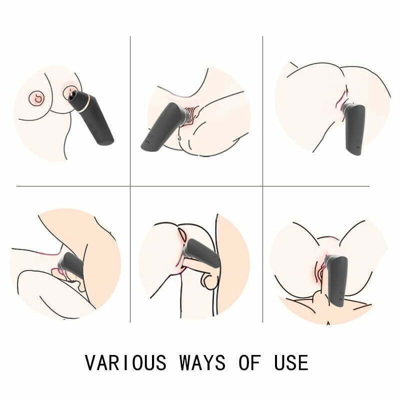 Estimulador do Clitóris c/ 10 Funções de Pulsação Recarregável Cod. BX 1028 - Imagem 5