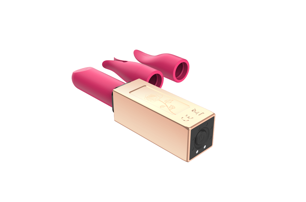 Vibrador Personal Recarregável Formato Batom com 10 Modos de Vibração Cod. XS 1008 - Imagem 3