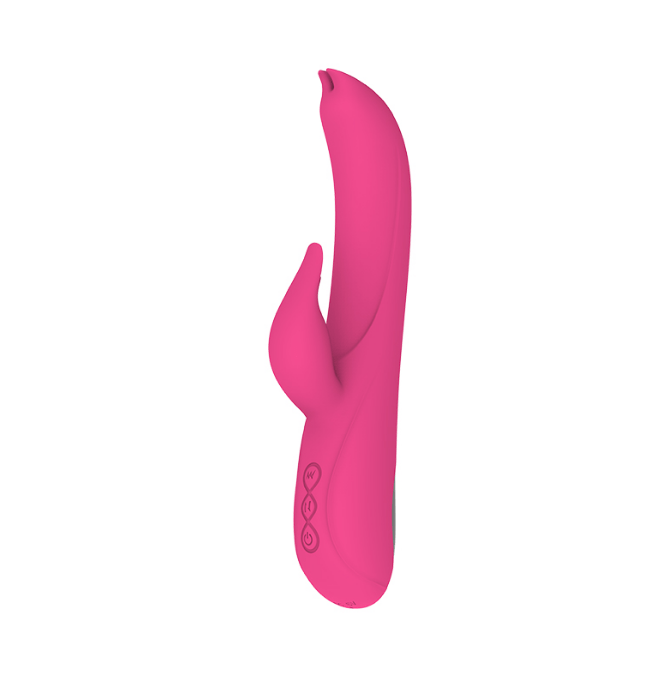 Vibrador com Estimulador de Clitóris com 7 Modos Pulsação de Metralhadora Recarregável Cod. BH 1021