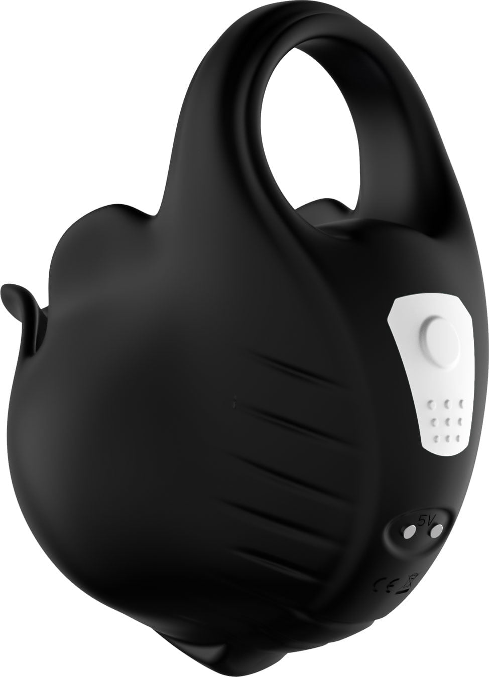 Anel Peniano com Massageador de Escroto com 9 Modos de Vibração Recarregável Sem Controle Cod. BY10015 - Imagem 3