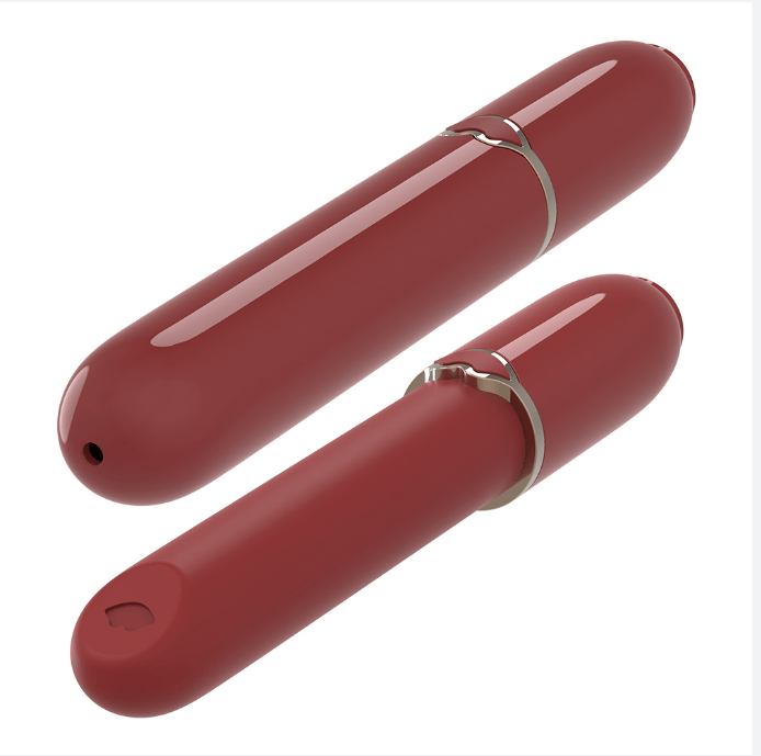 Vibrador Batom com 10 Modos de Vibração Recarregável Cod. BH 1035 - Image 3