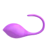 Vibrador Baleia Bullet Recarregável com 10 Modos de Vibração com Aquecimento e Controlado por App Cod. XS 1003 - Imagem 2