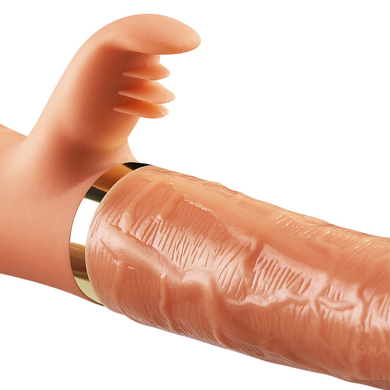 Prótese Vai e Vem Recarregável com 20 Modos de Vibração 28cm x 5cm Cod. XM 1002 - Imagem 4