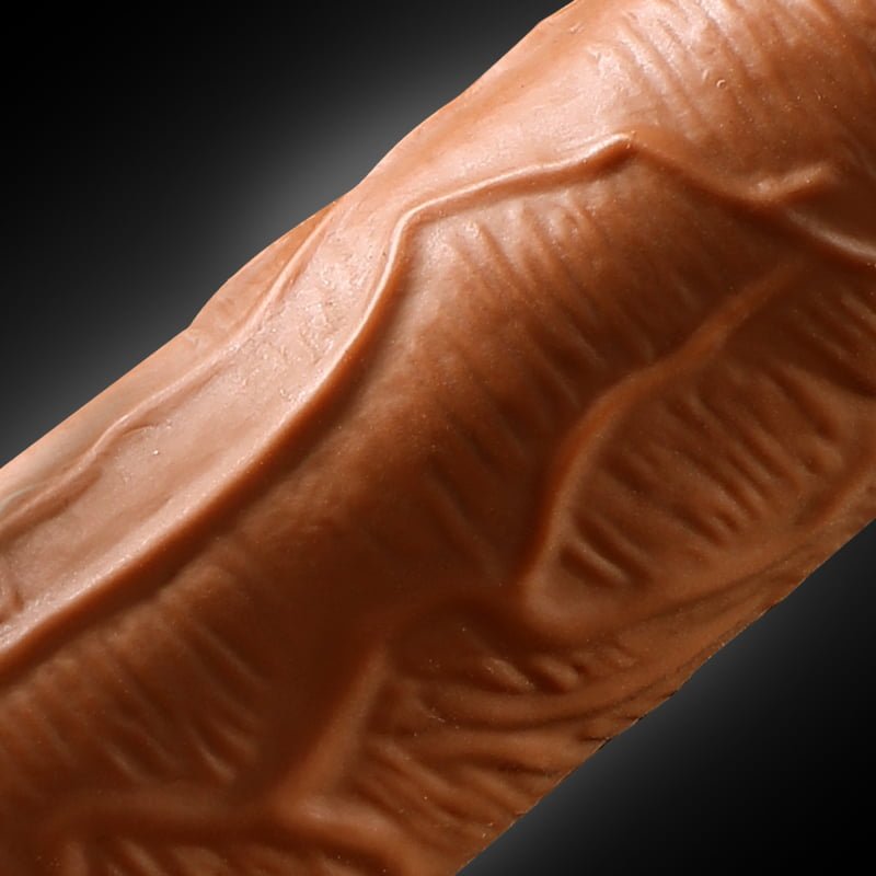 Prótese Vai e Vem Rotativa com 9 Modos de Vibração Recarregável  21cm x 7,cm Cod. XM 1003 - Imagem 3