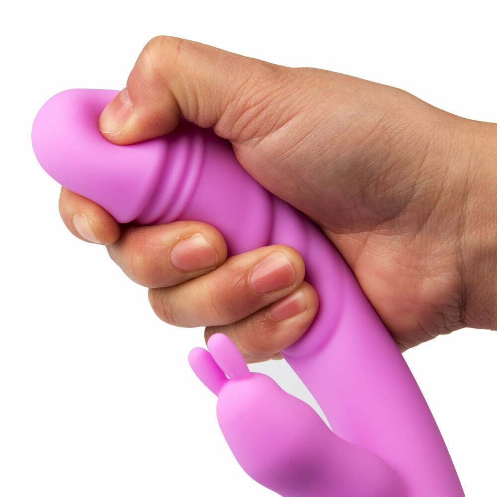 Vibrador com Estimulador de Clitóris com Aquecimento e 12 Modos de Vibração Recarregável Cod. BC 1069 - Imagem 3