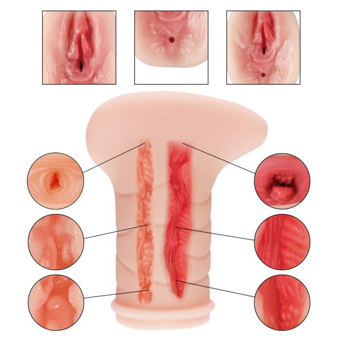 Masturbador Realístico Masculino Vagina e Anus Cod. XV 1010 - Image 3