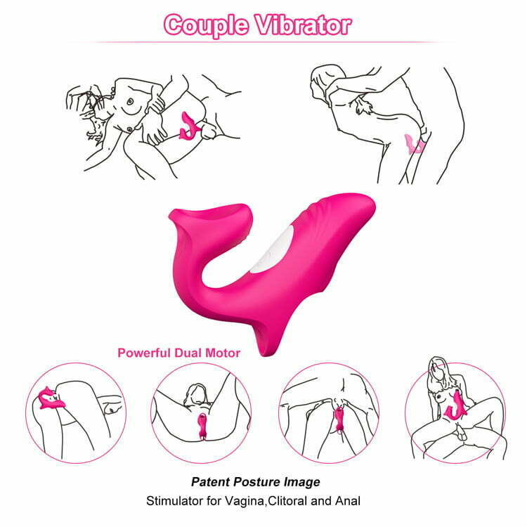 Vibrador Dedal Recarregável Formato Golfinho Cod. BA1025 - Imagem 4